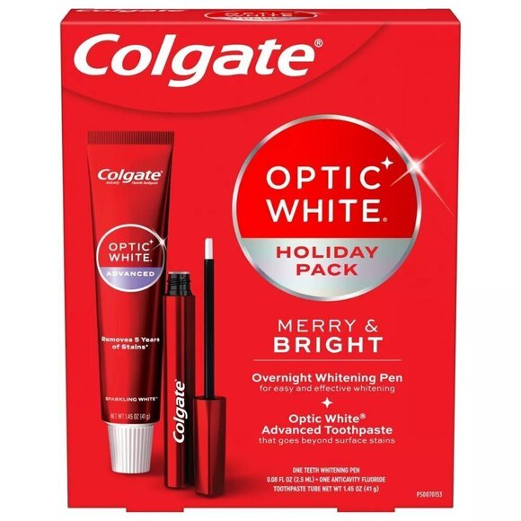 NWT - Colgate Optic White Essentials Whitening Kit - Picture 1 of 2